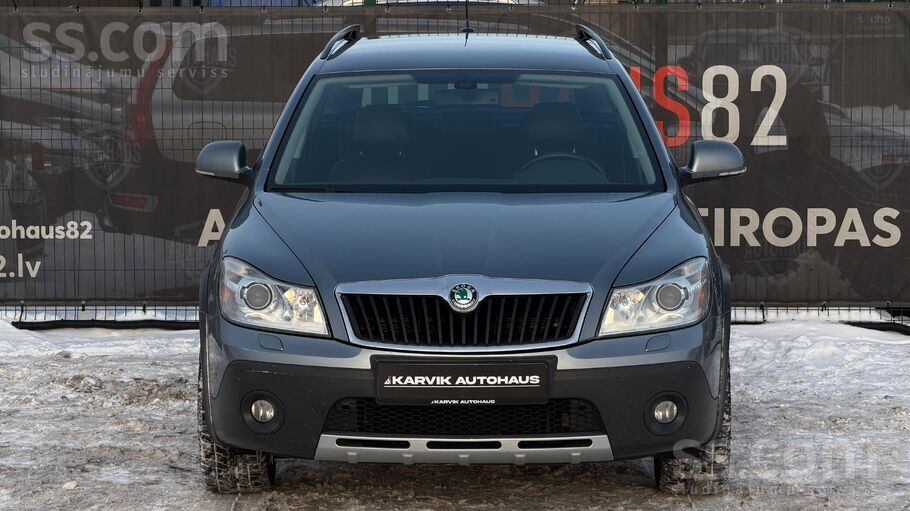 Škoda Octavia Scout labā tehniskā un vizuālā stāvoklī. 103Kw/140Zs. 2 atslēg