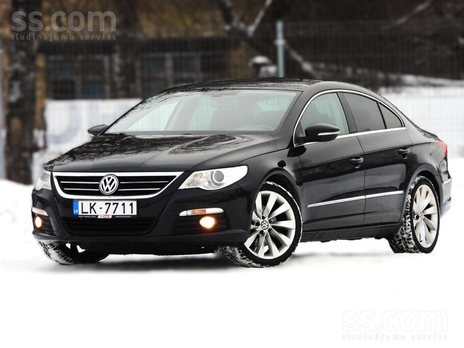 VW Passat CC 2.0 l dīzelis ar automātisko ātrumkārbu.
Elegants un labi a