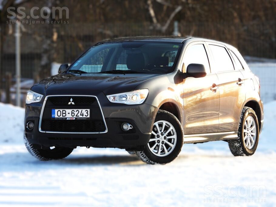 Mitsubishi Asx ar 1.8 litru dīzeļdzinēju un manuālo transmisiju. 
Komfortab