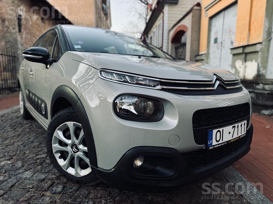 Garantija - Tikko no Francijas Citroen C3 -60kw/82zs teicamā tehniskā un viz