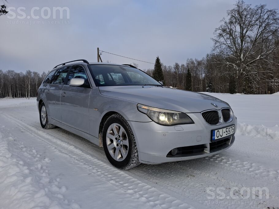BMW Pagājušā gada izskaņā tika ievests no Vācijas. Bmw