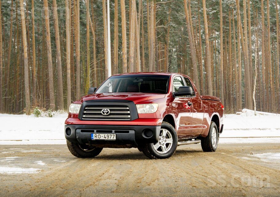 Toyota Tundra 5.7l benzīns/gāze. 284kKw
Tehniskā apskate derīga līdz 08.202