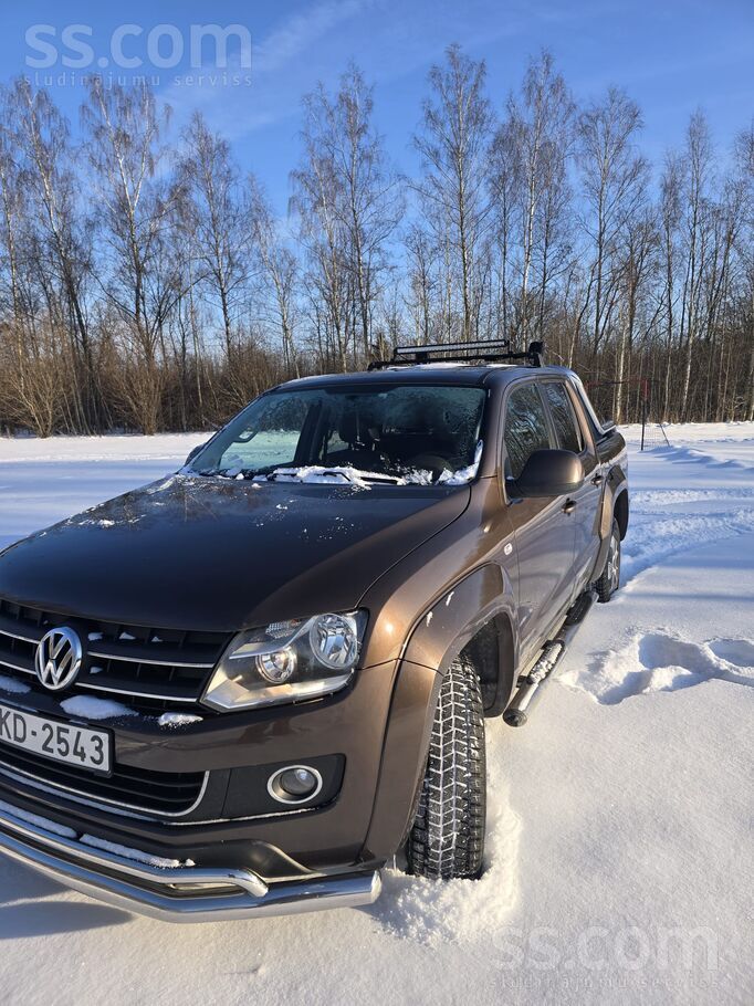 Volkswagen Pārdodu Amaroku, 2012 gada, neslēpjot rūsa nak vir