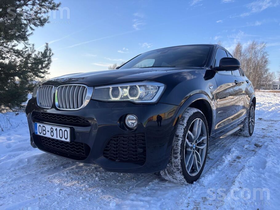 BMW Pārdod BMW X4 Xdrive M-paketē 3.0 disel 190kw