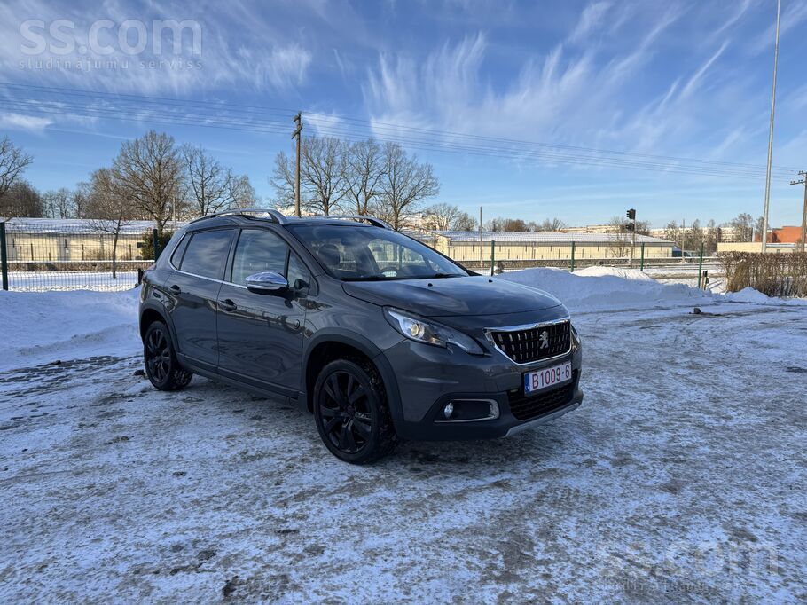 Auto ar Garantiju. Peugeot Crosswya 2008 1.2 benzīns 81Kw Motors - Tikko no