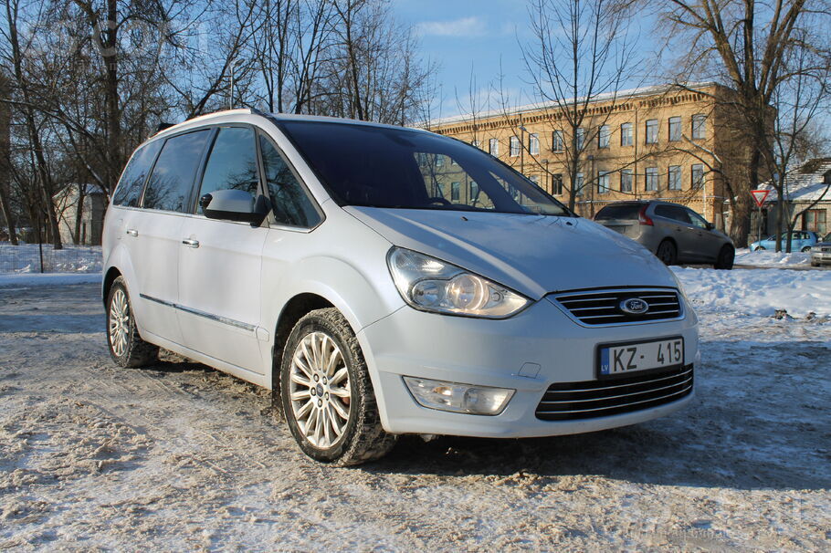 Ford Galaxy 2012. gads 2.0 turbo dīzelis 120 kw. Dinamisks, atsaucīgs, iztur