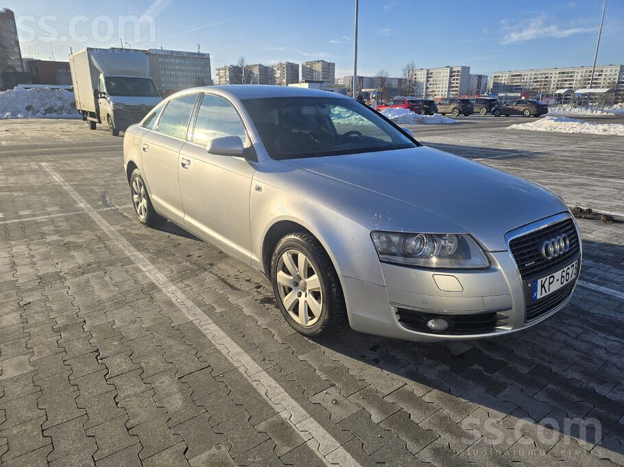 Audi Audi A6 C6 3.0 Tdi Quattro 165 kW Sedan, automāts.