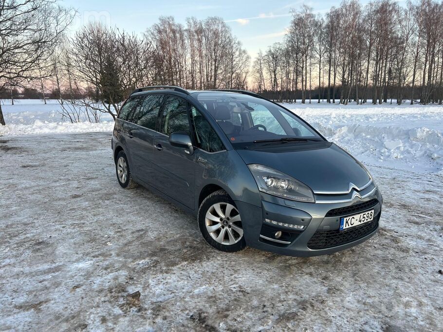 2011.gada C4 Grand Picasso, 7 sēdvietas, jauna tehniskā apskate. Jaunas ziem