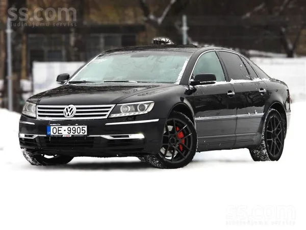 Volkswagen VW Phaeton ar 3.0 litru dīzeļdzinēju un automātisk