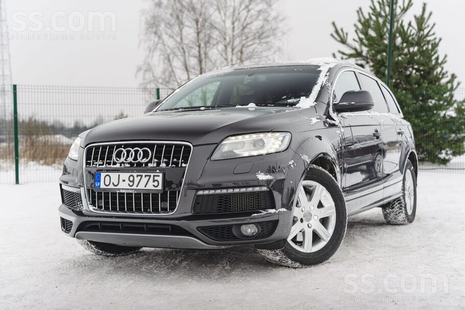 Audi Audi Q7 S-Line Face-lift, 2013. gads. 3.0l dīzelis