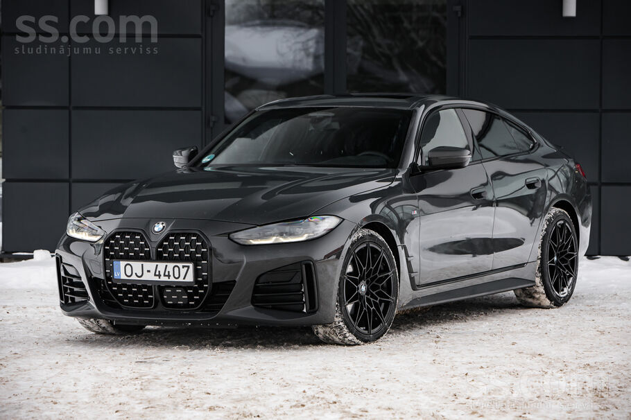 Tikko ievests BMW 420Xd M-Sportpackage 190zs/140kW Individual krāsojumā.
O