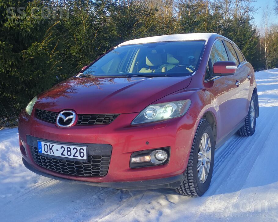 Pārdodu Mazda Cx-7 2.3 benzīns/gāze 191kW. 6-pakāpju mehānika.
Oriģināls n