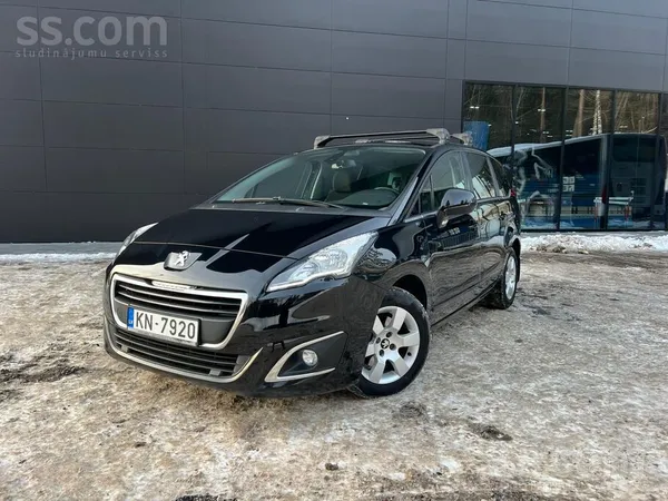 Peugeot Īpašnieks pārdod savu ģimenes auto. Caurskatāma no