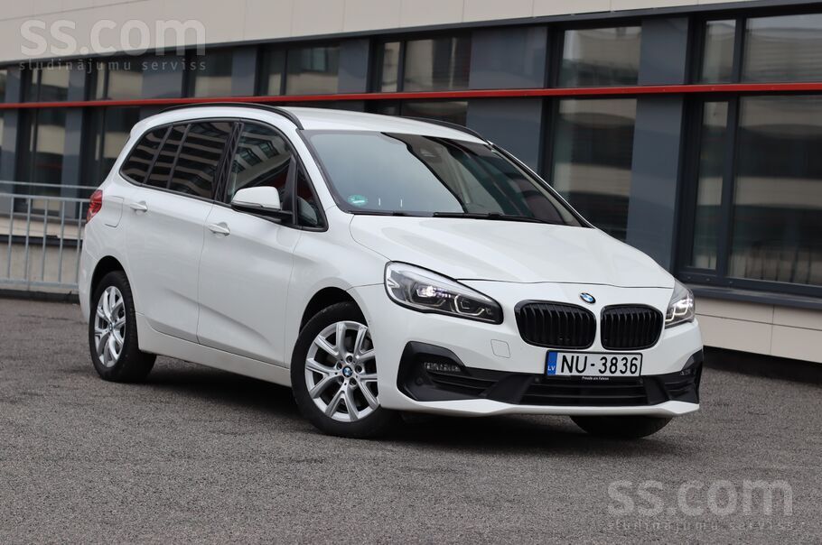 Pieejama garantija. BMW 220D, Grand Tourer, Xdrive. 2.0 dīzelis, 140 kW, aut