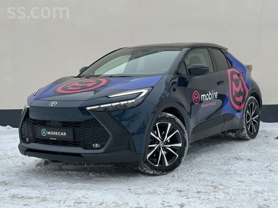 Toyota C-Hr 1.8 Hybrid 140Zs ar automātisko pārnesumkārbu. Cena ar Pvn.