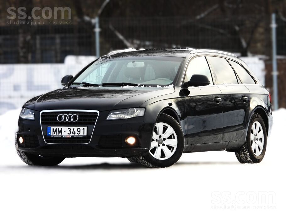 Audi Audi A4 ar 2.0 litru dzinēju un manuālo transmisij