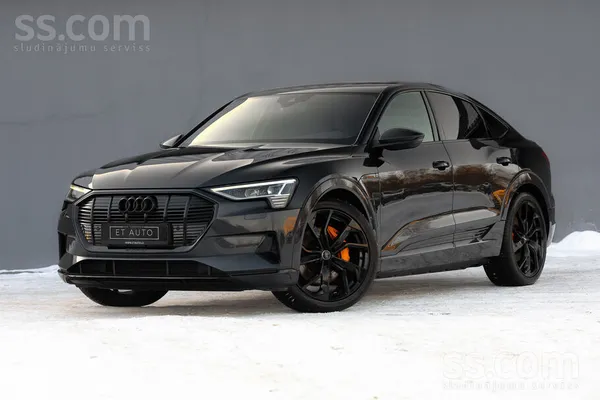 Tikko no Nīderlandes. Audi E-tron 50 Sportback S-line , Quattro. Garantija.