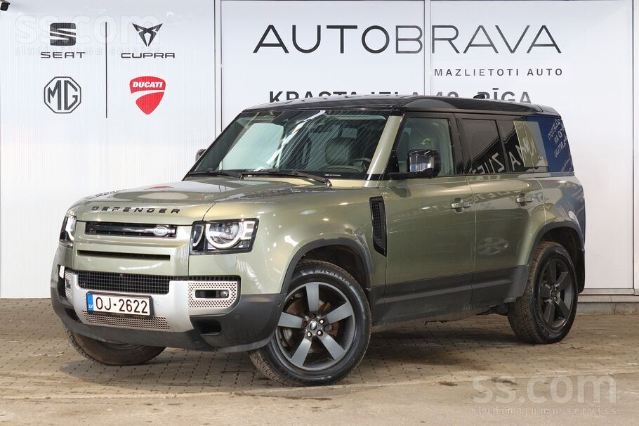 Piedāvājam Land Rover Defender 110 Hse. 3.0 dīzeļa dzinējs. 183Kw/249Zs. Pil