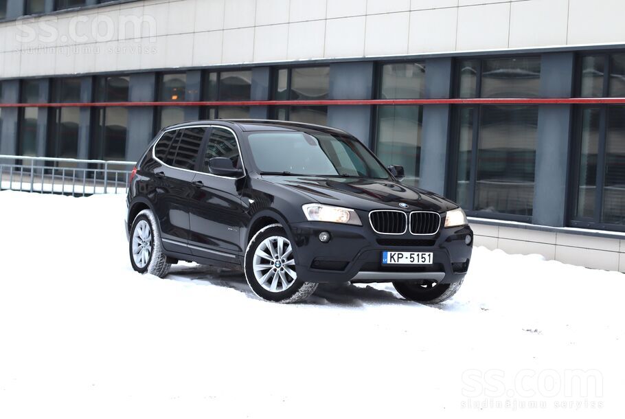 BMW Pieejama garantija. BMW X3 F25, X-Drive, 2.0 dīzel