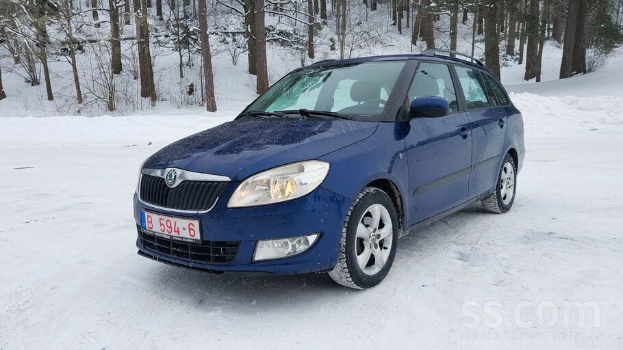 Skoda Pardod Skoda Fabia. 2010.gada. 1.2 dizelis(55kw)ce