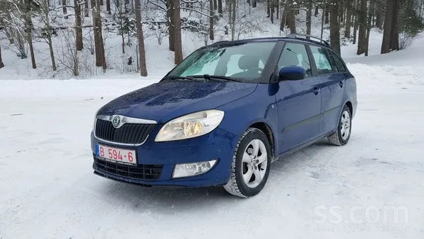 Skoda Pardod Skoda Fabia. 2010.gada. 1.2 dizelis(55kw)ce