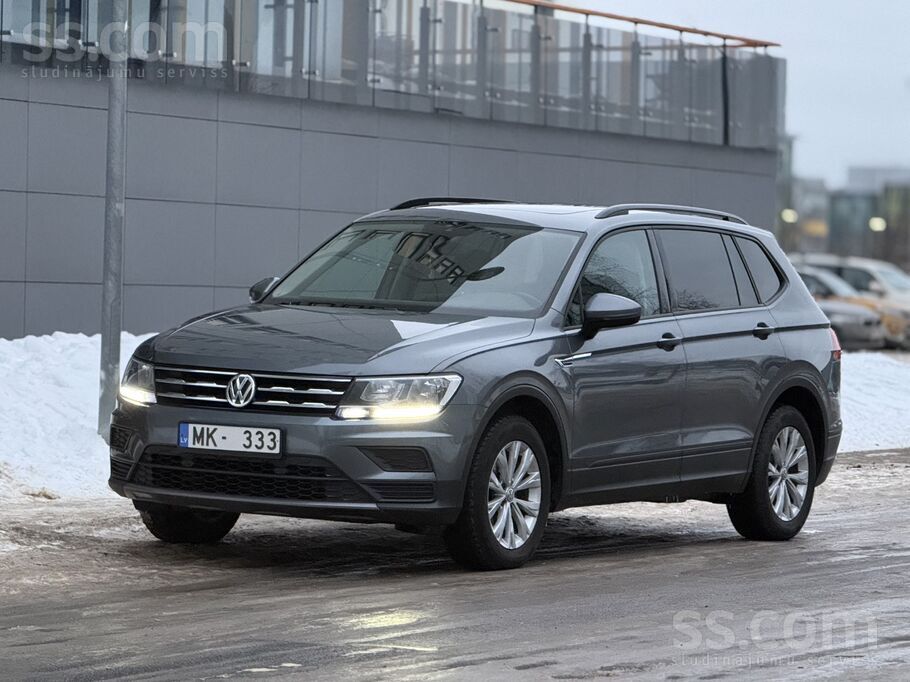 Volkswagen VW Tiguan Allspace pagarināta versija, par 22 cm g