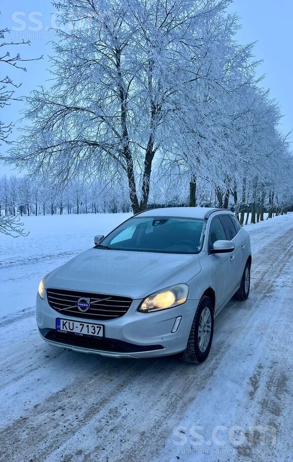 Volvo Xc60, 2.0d, 100kW, mehānika, priekšpiedziņas versija, ļoti labā tehnis