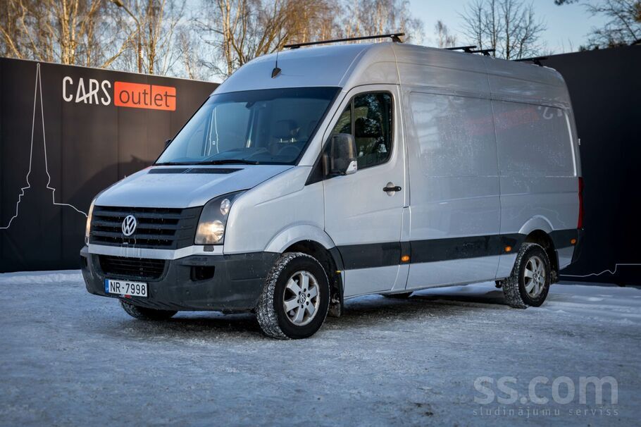 Volkswagen VW Crafter ar 2.0 Dizeļdzinēju un manuālo transmis