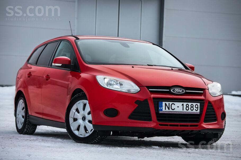 Ford Focus Titanium 1.6D ar mehānisko ātrumkārbu, labā tehniskā un vizuālā s