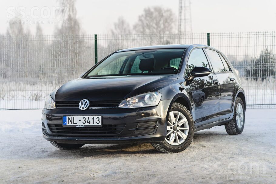Volkswagen VW Golf 7, 2014. gada. 1.6l dīzelis, mehānika. 