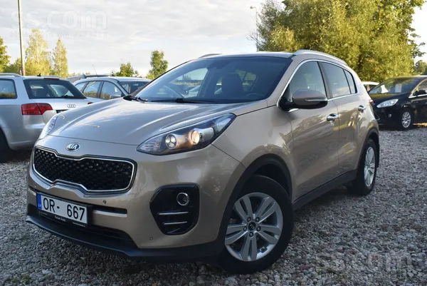KIA Kia Sportage 1.7L dīzelis, 85kW, 10.2018 g.