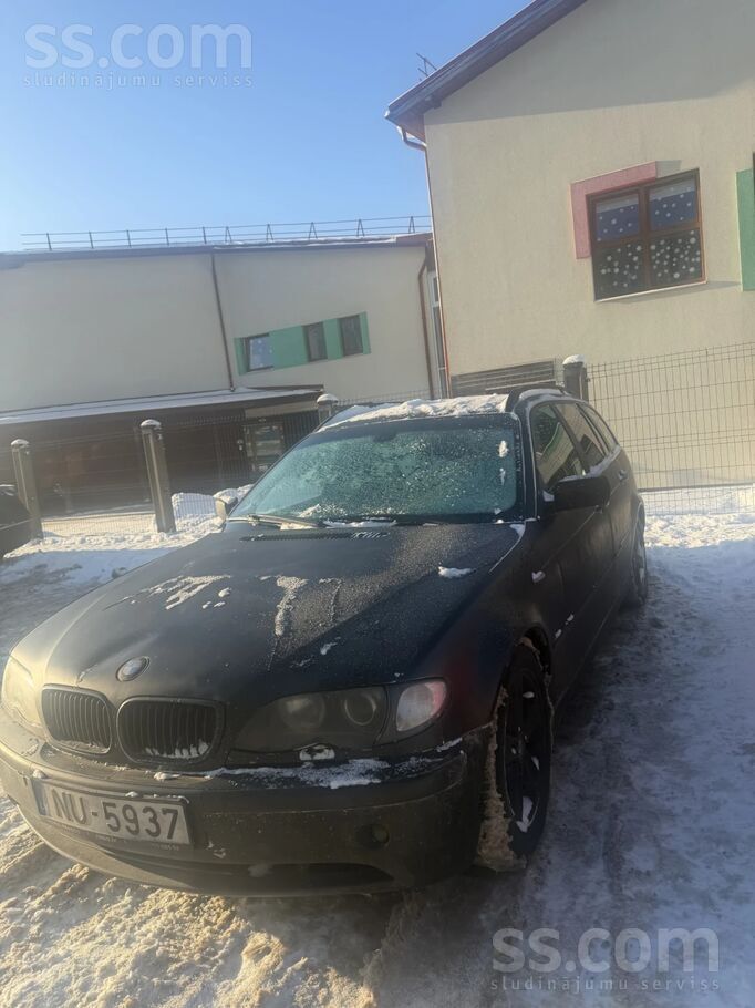 BMW Pārdod/maina BMW E46 2.0D 110kw, 6 ātrumu manuālis