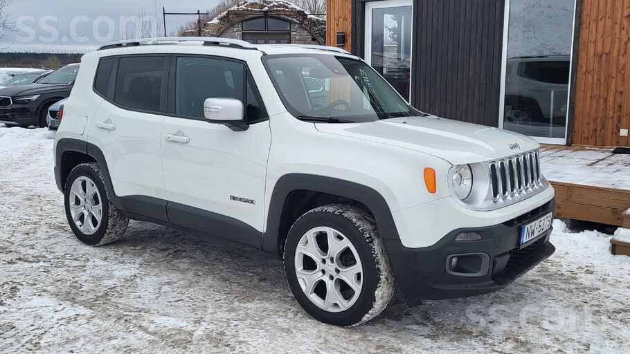 Jeep Renegade 2.0 4X4 Limited 140 Zs.
Orģināls un pierādāms nobraukums.