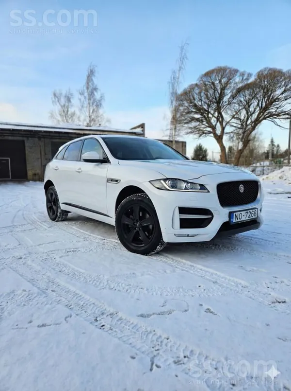 Jaguar Jaguar F-Pace 2.0d Awd 2017 Elegants, jaudīgs un k