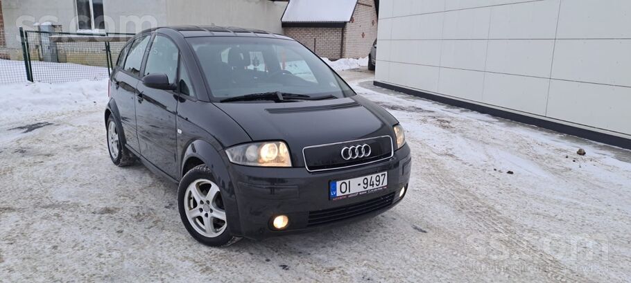 Pārdodu. Audi A2 1.4 benzīns 55kw. Jauna tehniskā apskate. Gada nodoklis nom