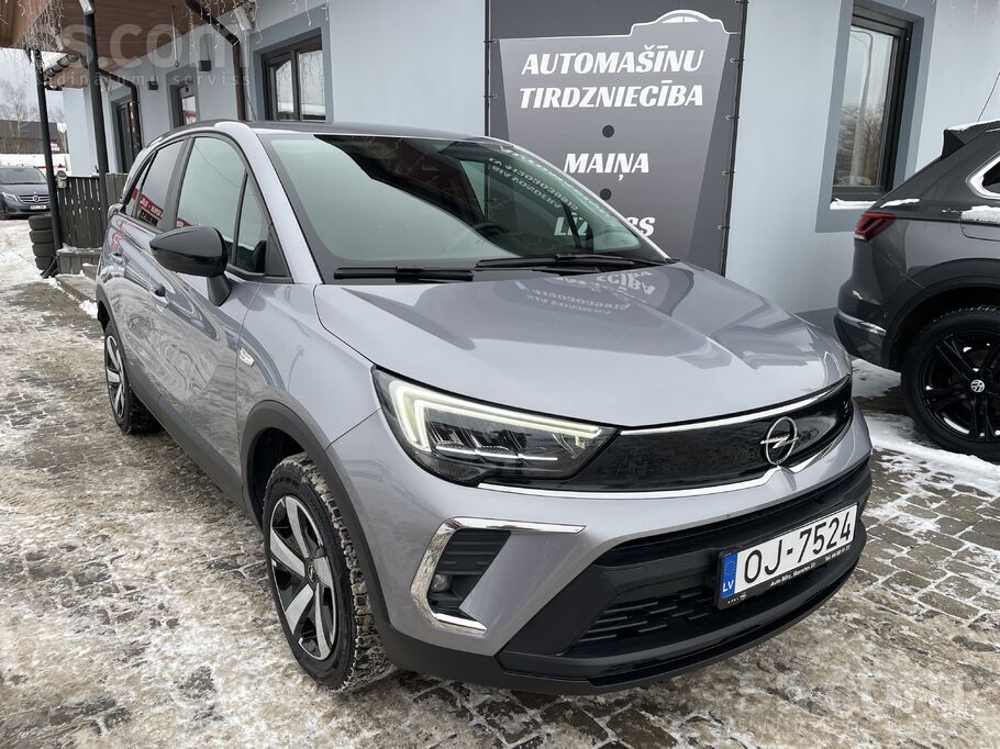 2022 Opel Crossland 1.2 Benzīns 96kw/131zs ar Automātisko ātrumkārbu.
Tehn