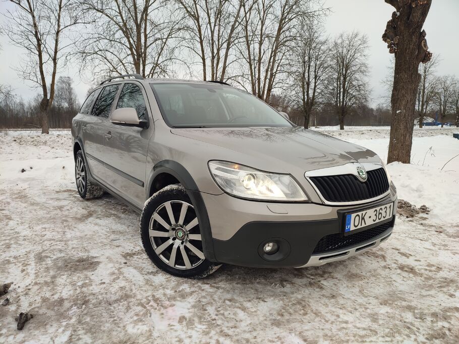 Skoda Škoda Octavia Scout 4X4.