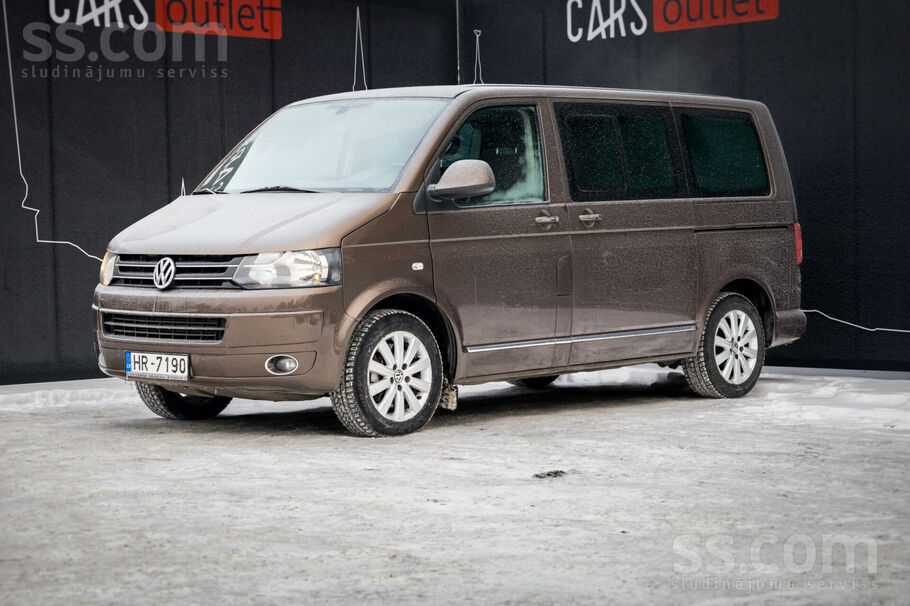 Volkswagen VW Multivan ar 2.0 litru dīzeļdzinēju un automātis