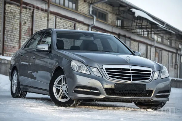 Mercedes Tikko no Beļģijas. Mersedes Benz Avangarde E220 2.