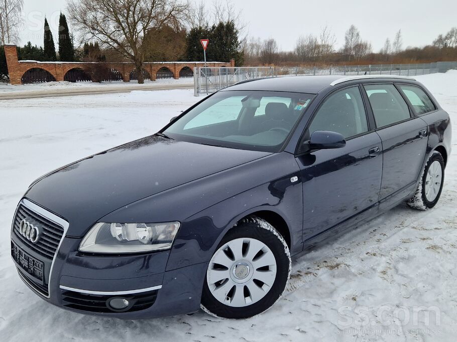 Audi Tikko no Beļģijas. A6 C6 2.0Tdi 103kw, 6 manuāls. 