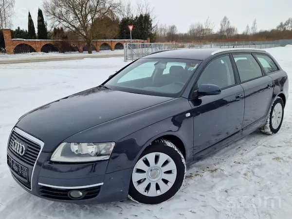 Audi Tikko no Beļģijas. A6 C6 2.0Tdi 103kw, 6 manuāls. 