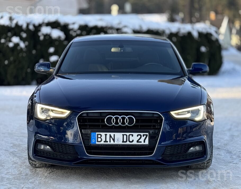 Facelift Audi A5 S-Line Plus Automāts. 2, 0 dīzelis 140 Kw.
Nav Kvēpu fi