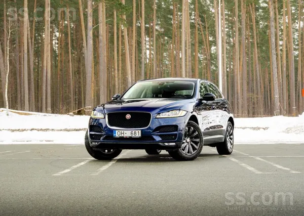 Jaguar F-Pace 2.0l dīzelis. 
Tehniskā apskate derīga līdz 10.2026
Vid. d.