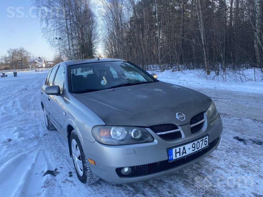 Nissan Nissan Almera 1.6 benzīns, 2006.gads. T. a 15.07.2