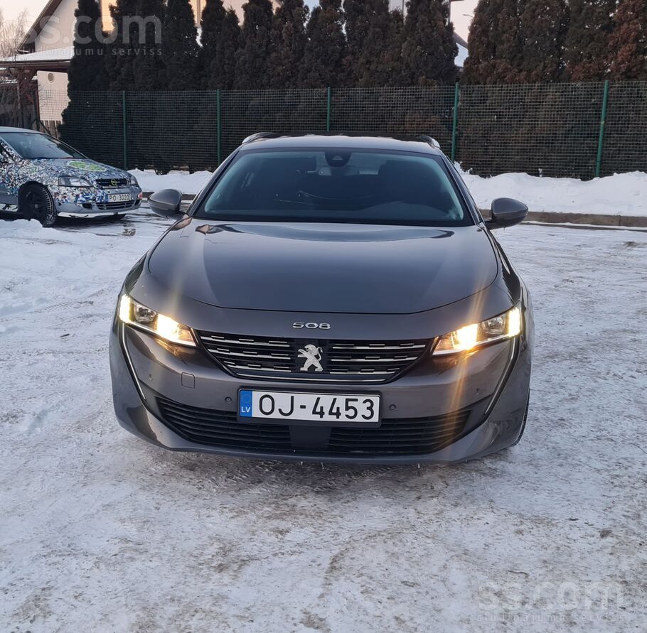 Skaists auto tiko ievests no Francijas. Peugeot 508 1, 5 dīzelis ar 96 kw.