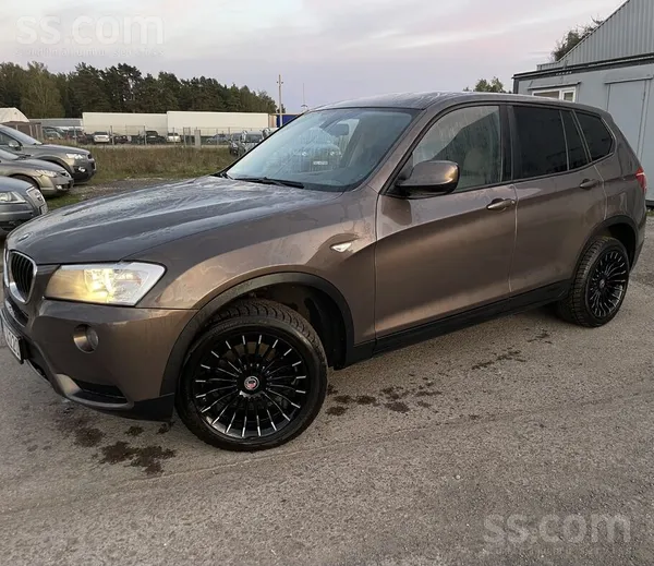 BMW Ievests Bmw X3, 2.0D 105kw(140z. s) ar manuālo pār