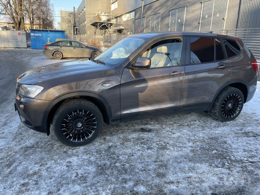 Ievests Bmw X3, 2.0D 105kw(140z. s) ar manuālo pārnesumkārbu. apskate bez ai