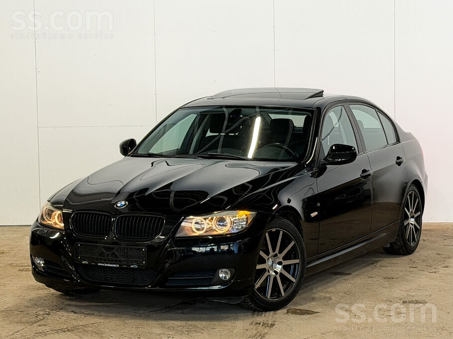 BMW Black 2, Logic7 mūzika, bixenon, ekrāns, lūka. Fac
