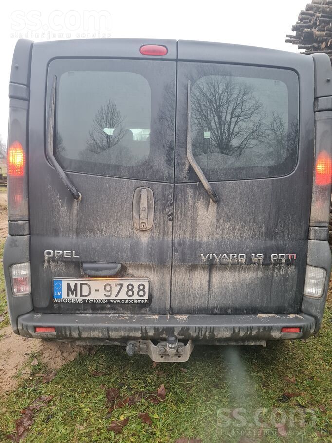 Pardodu opeli vivaro normala stavokli