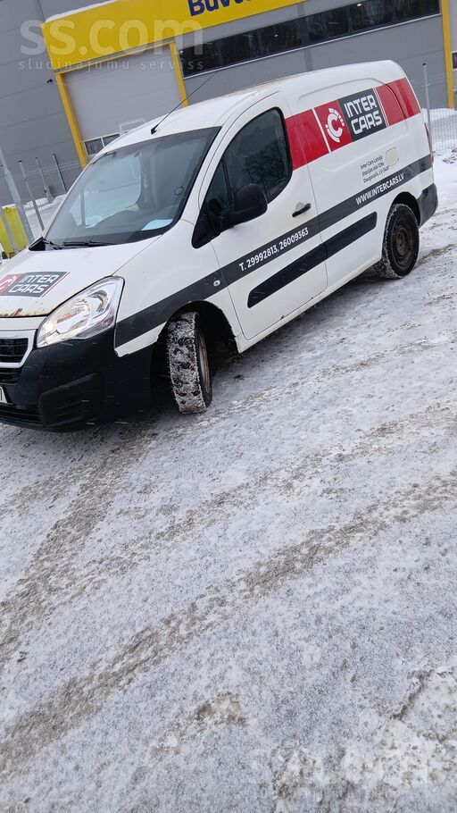 Pārdod Peugeot Partner L2(garais) kravas furgons, 2016 gada, ar 1.6 cbm jaud